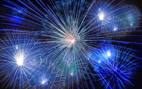 Art beautiful photo firework