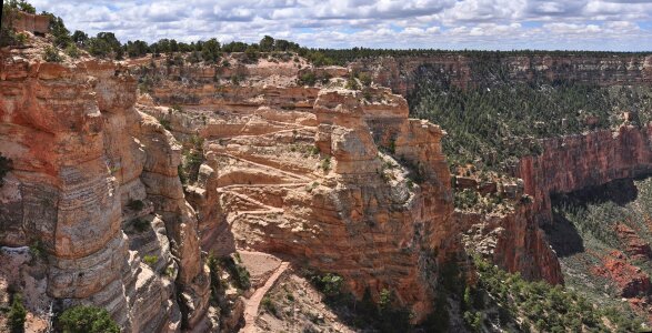 Rock erosion geology