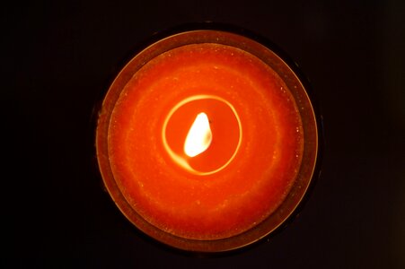 Candlelight wax romance photo