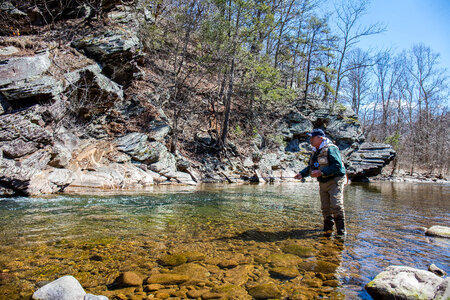 Fly fishing Seneca Creek-1 photo