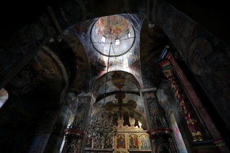 Monastery Byzantine orthodox photo