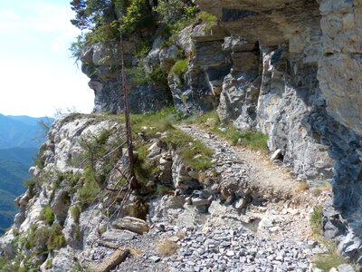 Grande traversata delle alpi downhill steep photo