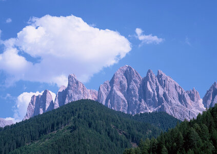 beautiful landscape in the Bavarian Alps photo