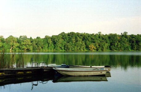 Water lake boat