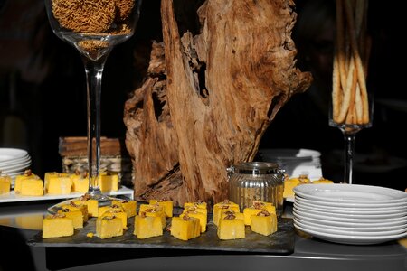 Appetizer buffet decoration