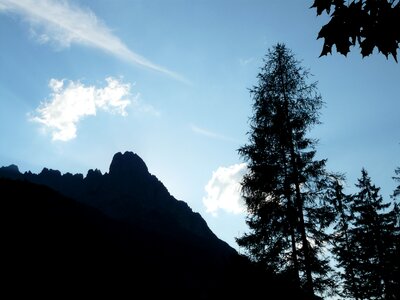 Laerchegg laercheggspitze backlighting