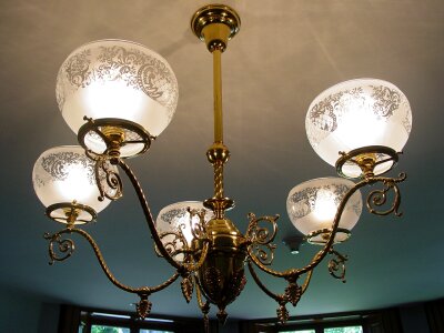 Lamp light victorian photo