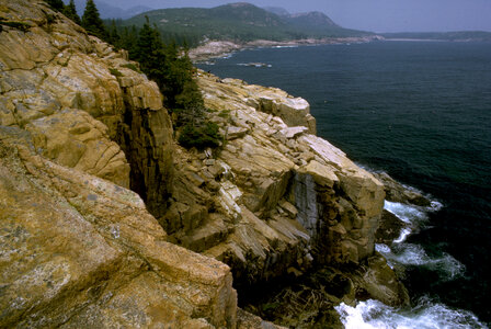 Rocky Coastline at Acadia National Park, Maine photo
