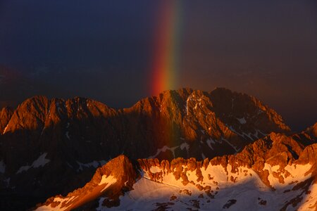 Shiver panorama alpine photo