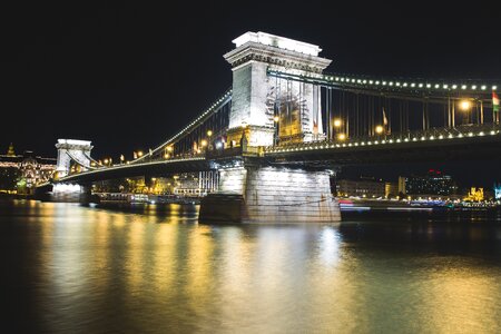 Bridge at Night photo