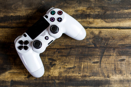 White Game Controller photo