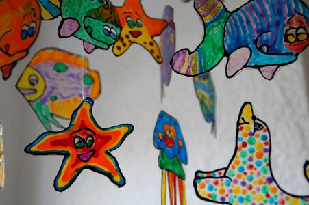 Colorful children's room child