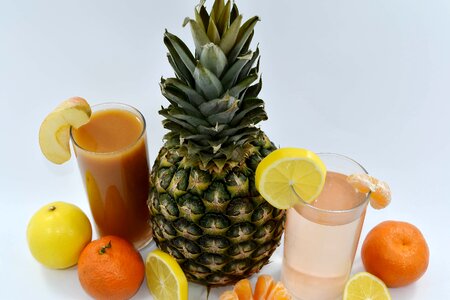 Citrus cocktails lemonade