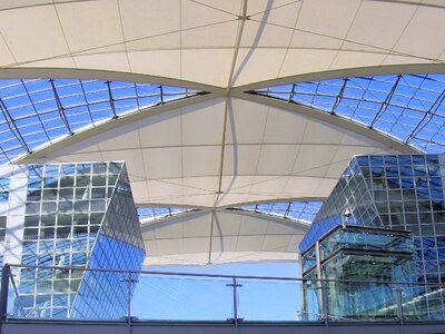 Building architecture airport photo