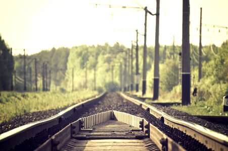 Construction iron landscape
