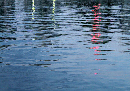 Water Surface in Evening Time photo