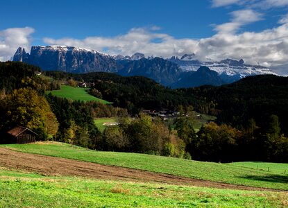 Dolomites view meran