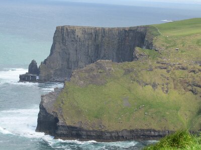 Hills cliff view photo