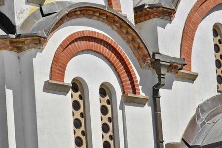 Arch Byzantine windows photo