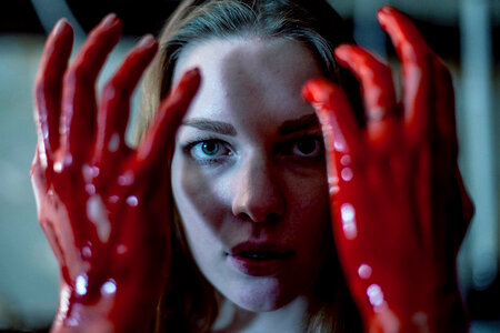 Horror Blood Hands photo