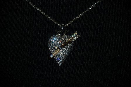 Jewelry diamonds chain photo