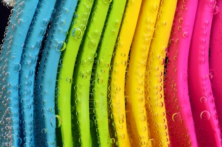 Color colorful macro