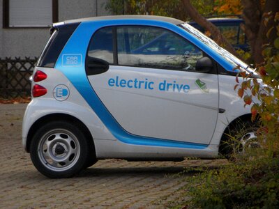 Small car electric car park