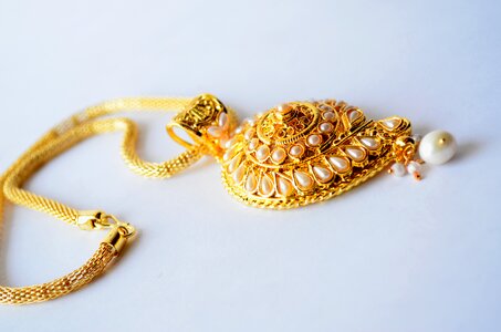 Necklace Gold Ornaments photo