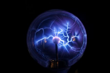 Plasma ball plasma plasma lamp