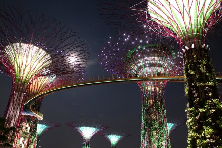Asia skyline modern