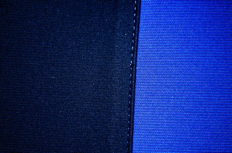 Black blue stitch