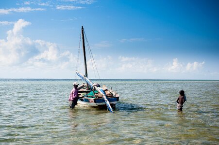 Canoe boat river