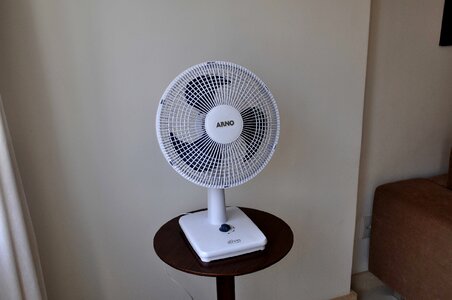 Desktop electric electric fan photo