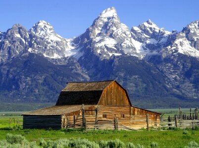 Barn Hut Mormonisch Wyoming National Park photo