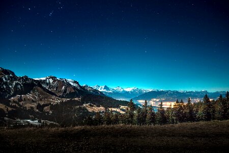 Blue Sky dust landscape