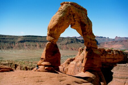 Sandstone moab arches