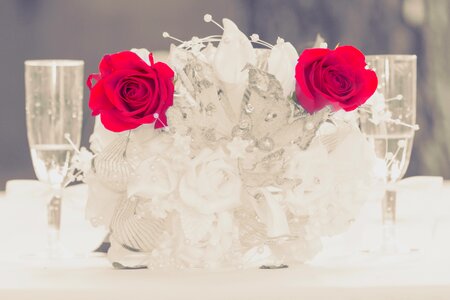 Floral vintage wedding