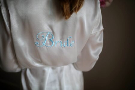Text bride wedding dress photo