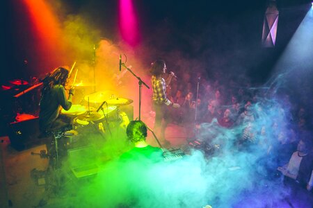 Band color colorful photo