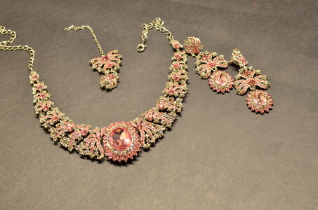 Jewelry Set Earrings Necklace