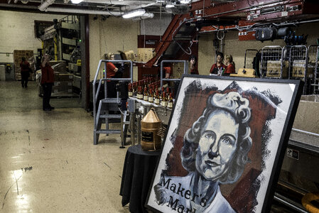 Workers on the Assembly Line at Maker's Mark photo