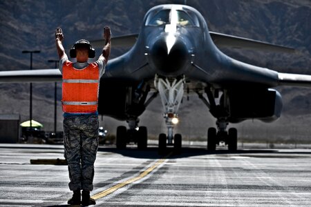 Jet military base