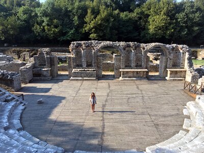 Ancient architecture building