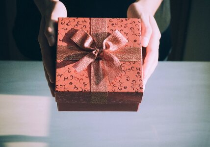 Christmas container gift