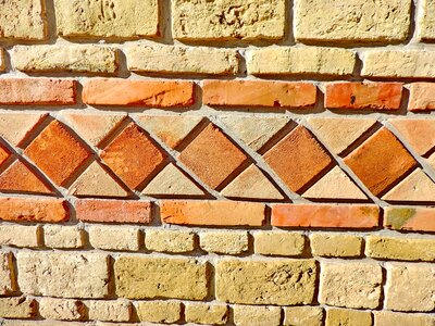 Art handmade brick photo