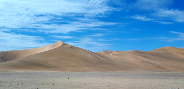 Swakopmund Sand Dunes in the Namibian Desert photo