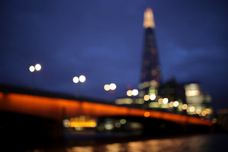 Blur city photo