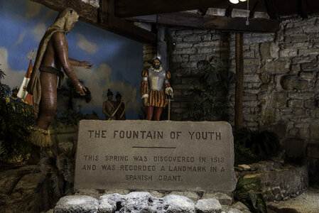 Sign for the Fountain of Youth