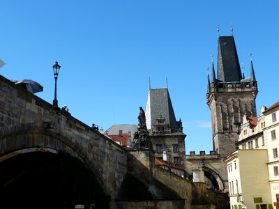 Bridge tower city gate