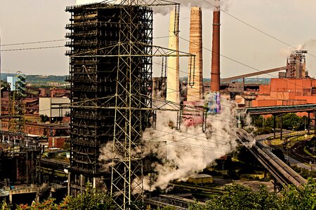 Steam chimney duisburg